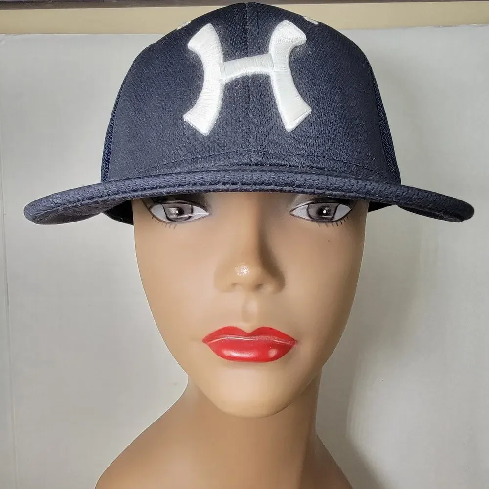 Hustle Navy Ballcap by Pukka Headwear - Size S/M NWOT